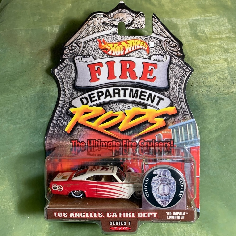 Hot Wheels Fire Dept. Hot Rod Cars - Picture 7 of 7